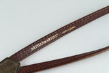 *New* ARTISAN & ARTIST Leather Strap ACAM-290 GRY (0499) With Box #20414F2