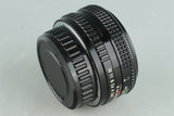 Ricoh 50mm F/2 for Pentax K #29356G42