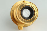 Leica IIIb Gold + Elmar 50mm F/3.5 Lens #30334E4