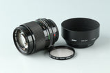 Canon FD 85mm F/1.8 Lens #36873F5