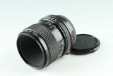 Canon FD Macro 50mm F/3.5 Lens #37275F4