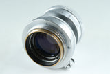 Leica Leitz Summicron 50mm F/2 Lens for Leica L39 #37574T