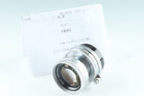 Leica Leitz Summicron 50mm F/2 Lens for Leica L39 #38739T