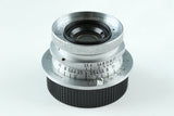 Leica Leitz Summaron 35mm F/3.5 Lens for Leica L39 #39218C1