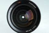 Contax Carl Zeiss Distagon T* 18mm F/4 MMG Lens for CY Mount #40496A2