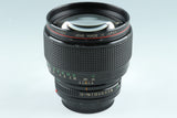 Canon FD 85mm F/1.2 L Lens #40519H13