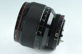 Canon FD 85mm F/1.2 L Lens #40519H13