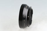Nikon Nippon Kogaku Lens Hood 35mm F/2.5 #44378F2