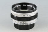 Canon 35mm F/1.5 Lens for Leica L39 #44679F4
