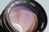 Canon 85mm F/1.8 Lens for Leica L39 #45184H22