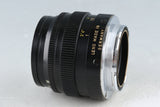 Leica Leitz Summilux 50mm F/1.4 Lens for Leica M #45187T