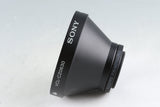 Sony Handycam Conversion Lens VCL-CZ0630 + VCL-1437H + 52mm Filter MC Protector / MC Circular Pl / 30.5mm MC Protector x2 #45728M1