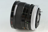 Canon FD 20mm F/2.8 S.S.C. Lens #46324H12