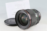Canon FD 24mm F/1.4 L Lens CLA By Kanto Camera #47427F5
