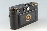 Leica Leitz M2 Black Paint 35mm Rangefinder Film Camera #47613K