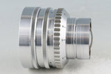 Teikoku Kogaku Zunow 50mm F/1.1 Lens #47752E5