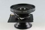 Schneider-Kreuznach Super-Angulon 72mm F/5.6 MC Lens #49311B5