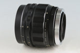 Sankyo Kohki Komura 85mm F/1.4 Lens fd mount #49714E6