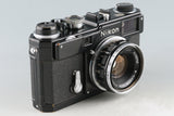 Nikon S3 Original Black Paint + W-Nikkor 35mm F/1.8 Lens CLA By Kanto Camera #49818D2