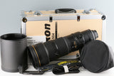Nikon AF-S Nikkor 500mm F/4 G ED VR N Lens #50644D