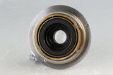 Leica Leitz Elmar 35mm F/3.5 Lens for Leica L39 #50805T