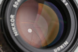 Nikon Nikkor 50mm F/1.4 Ais Lens #52353H21