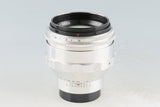 Carl Zeiss Jena Biotar 75mm F/1.5 T Lens for M42 #52812E5