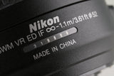 Nikon DX AF-S Nikkor 55-200mm F/4-5.6 G IF-ED VR Lens #54024G22