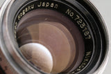 Nikon S + Nikkor-H.C 50mm F/2 Lens #54529D2