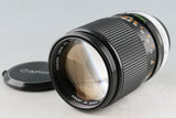 Canon FD 135mm F/2.5 S.C. Lens #56490F4