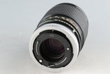 Canon FD 135mm F/2.5 S.C. Lens #56490F4