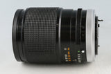Canon FD 135mm F/2.5 S.C. Lens #56490F4