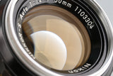 Nikon Nikkor-S Auto 50mm F/1.4 Non-Ai Lens #56987G31