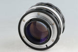 Nikon Nikkor-S Auto 50mm F/1.4 Non-Ai Lens #56987G31