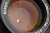 Nikon Nikkor 50mm F/1.4 Ais Lens #57193A3