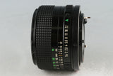 Canon FD 50mm F/1.4 Lens #57628F4