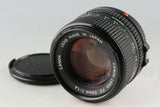 Canon FD 50mm F/1.4 Lens #57673F4