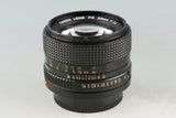 Canon FD 50mm F/1.4 Lens #57673F4