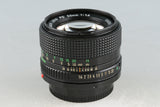 Canon FD 50mm F/1.4 Lens #57674F4