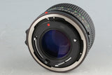 Canon FD 50mm F/1.4 Lens #57674F4