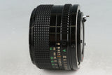 Canon FD 50mm F/1.4 Lens #57674F4