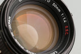 Canon FD 50mm F/1.4 S.S.C. Lens #57862G21