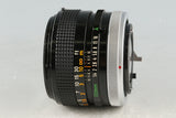 Canon FD 50mm F/1.4 S.S.C. Lens #57862G21