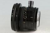 Nikon PC-Nikkor 28mm F/3.5 Lens #58067A3