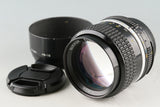 Nikon Nikkor 85mm F/2 Ais Lens #58069A3
