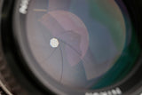 Nikon Nikkor 85mm F/2 Ais Lens #58069A3
