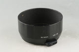 Nikon Nikkor 85mm F/2 Ais Lens #58069A3