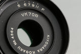 Kiyohara Kogaku VK70R Lens for Cano FD #58338E4