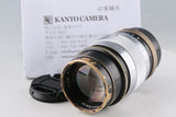 Telica Anastigmat 73mm F/1.9 Lens for Leica L39 CLA By Kanto Camera #58339T