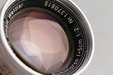 Leica Leitz Summicron 50mm F/2 Lens for Leica L39 #59324T